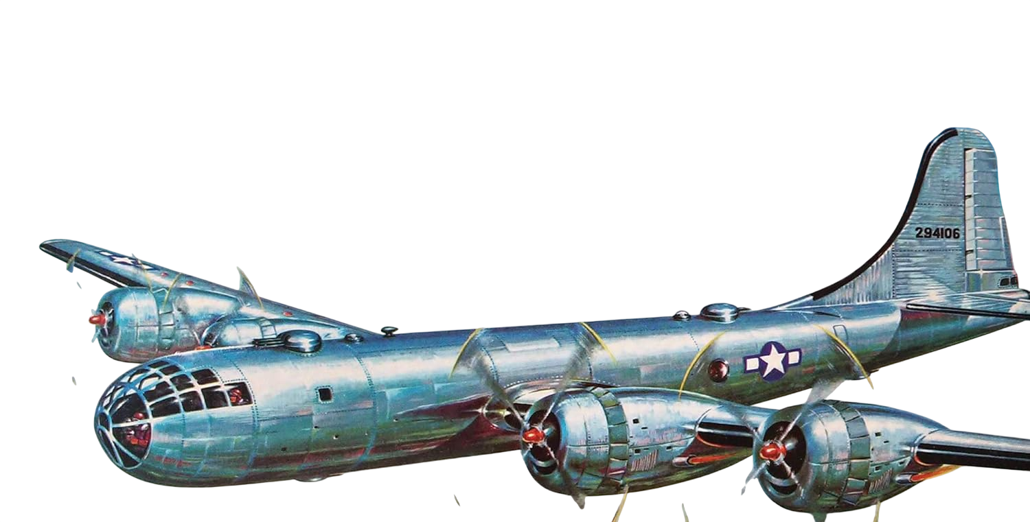 1:120 Scale WWII Bomber,H208